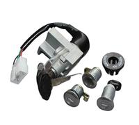 Para LIKE Para Agility Lock Juego Interruptor Llave Encendido Asiento Chino Para Kymco 150 QJ Scooter Pieza Motocicleta 4 Hilos Llave De Interruptor De Encendido