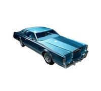 para Lincoln Continental Mark V 1 18 Coche Miniatura Aleación Juguete Metal Fundido Presión Coleccionables Exhibición