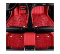 para Lincoln para MKC 2014-2021 para Corsair 2020-2023 Alfombrillas Coche Personalizadas 5D Doble Capa Velour Alfombrillas(C-Red)