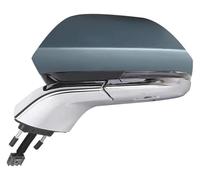 Para Lincoln Para MKZ 2013-2020 Lente Dirección Conjunto Plegable Eléctrico Unidad Ala Espejo Retrovisor Lateral Automóvil Espejo Retrovisor Lateral(16 Wire Left Light blue)