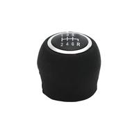 Para Linea 2007 2008 2009 2010 2011 2012 2013 2014 2015 5/6 Velocidades Manual Car Gear Shift Knob Lever Change Head Pomo Cambio(6 Speed Black)