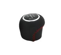 Para Linea 2007 2008 2009 2010 2011 2012 2013 2014 2015 5/6 Velocidades Manual Car Gear Shift Knob Lever Change Head Pomo Cambio(5 Speed Black Red)