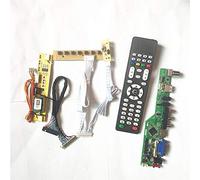 Para LM150X06-A4K7/A4K8/A4M1 panel LCD TV53 controlador tablero USB VGA HDMI AV RF LVDS 20Pin 2CCFL+inversor+kit remoto DIY (LM150X06-A4K8)