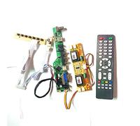 Para LM170E03-TLL1/TLL2 T.V53 tablero controlador remoto+inversor+teclado 4CCFL 30Pin LVDS LCD panel VGA HDMI AV USB RF Kit (LM170E03-TLL2)