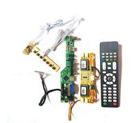 Para LM190E08-TLA1/TLB1 panel LCD monitor teclado+Remote+Inversor HDMI VGA USB AV RF LVDS 4CCFL 30Pin T.V53 unidad tarjeta tarjeta Kit (LM190E08-TLB1)
