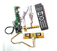 Para LM220WE1-TLB2/TLB3 teclado+control remoto+inversor T.V53 tarjeta de unidad HDMI VGA USB AV RF LCD panel monitor LVDS 4CCFL 30Pin Kit (LM220WE1-TLB2)