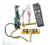 Para LM220WE1-TLD3/TLD4 HDMI VGA USB AV RF teclado+Remote+Inversor T.V53 tarjeta de unidad panel LCD monitor LVDS 4CCFL 30Pin Kit (LM220WE1-TLD3)
