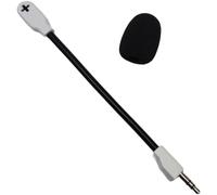 Para LOFor GITECH Para G PRO X2 Reemplazo de micrófono compatible con 15CM Cable LenFor y soporte de interfaz de audio directo (blanco)