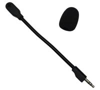 Para LOFor GITECH Para G PRO X2 Reemplazo de micrófono compatible con 15CM Cable LenFor y soporte de interfaz de audio directo (negro)