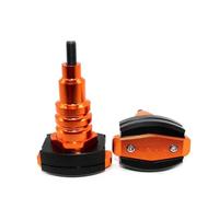 Para LONCIN Para VOGE 300R 300AC Varilla Protectora Contra Choques De Motocicleta Barra Anticaída Para Scooter Deslizadores de protección contra caídas de motos(Naranja)