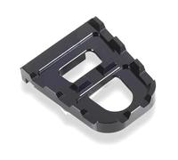 Para LONCIN VOGE 525DSX Ds525x DS 525X Palanca De Freno De Motocicleta Pedal Reposapiés Extensor Clavija Ampliar Extensión(Negro)