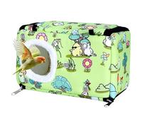 Para Loros - Grueso y Cómodo,Cabaña de Peluche para Aves,para Clima Frío Cuidado Diario de Mascotas Sueño Bienestar Tiempo Tranquilo Interior Jaula Hogar Anidación