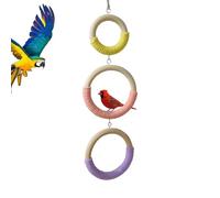 para loros - Juguete interactivo de madera, trinchador para cacatúa, para descanso, escalada, rosicchio para cotorras, inseparables, cacatúas, periquitos, pollos,