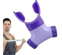 Para los pulmones, entrenador muscular respiratorio, portátil y ajustable para canto, ciclismo y