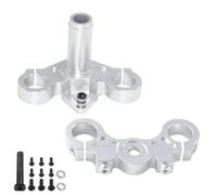Para LOSI 1/4 Promoto MX Metal Para Motocicleta Suspensión Delantera Triángulo Fijo Integrado Los264004 Piezas De Mejora Accesorios RC Recambios(Silver)