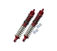 Para Losi Para Lmt 4wd 1/8 130mm Metal Aluminio Delantero Trasero Amortiguadores Universales Los243013 Eje Sólido Monster Truck Rtr Piezas Amortiguador RC(Red)