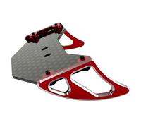para Losi para Micro B 1/24 RC Control Remoto Coche Aluminio Meta Alerón Trasero Accesorios Actualización Modificar Piezas Piezas Automóviles RC