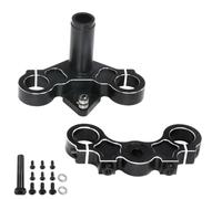 Para LOSI Promoto MX 1/4 Suspensión Delantera De Metal Triángulo Fijo Integrado Los264004 Accesorios Piezas Actualización Motocicleta Piezas(Black)