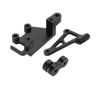 Para LOSI Promoto MX 261013 1/4 Pinza Motocicleta Eléctrica Brazo Soporte Engranaje Dirección Accesorio Modelo Adecuado Piezas ReparacióN Rc(Black)