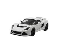para Lotus Exige S 1:18 Simulación De Modelo Coche En Resina Exhibición del Diseño De Fiesta Temática Coche Terminado(White)