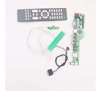 Para LP133WH1-TLB1/TLC1 VG HDMI+AV+USB+RF 1366 * 768 LVDS 40Pin WLED 13.3 pulgadas portátil PC T.V53 controlador de pantalla tablero de la unidad Kit de bricolaje (LP133WH1-TLC1)