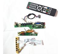 Para LP141WP1-TLC1/TLC2 1CCFL 30Pin LVDS T.V53 tablero controlador VGA HDMI AV USB RF remoto+inversor+teclado panel de pantalla LCD Kit (LP141WP1-TLC1)