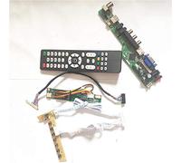 Para LP150X2-A2P5/A2P6 1CCFL LVDS 20Pin LCD panel HDMI VGA AV USB RF T.V53 unidad tarjeta tarjeta inversor+remoto kit de teclado (LP150X2-A2P5)