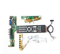 Para LP154W01-B3/TP01 panel LCD monitor T.V53 tarjeta de unidad HDMI VGA USB AV teclado+Remote+Inversor LVDS 1CCFL 30Pin DIY kit (LP154W01-TP01)