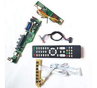 Para LP154W01-TLA1/TLA2 teclado+control remoto+inversor T.V53 tarjeta de unidad HDMI VGA USB AV RF LVDS 1CCFL 30Pin LCD panel monitor Kit (LP154W01-TLA2)