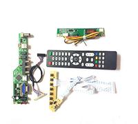 Para LP154WE2-TLA7/TLA8 VGA HDMI AV USB RF Remote+inversor+teclado 1CCFL 30Pin LVDS T.V53 controlador tablero LCD panel de pantalla Kit (LP154WE2-TLA7)