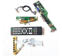 Para LP154WX5-TLC1/TLC2 T.V53 tarjeta de unidad HDMI VGA USB AV RF LCD monitor teclado+Remotote+Inversor LVDS 1CCFL 30Pin Kit (LP154WX5-TLC1)