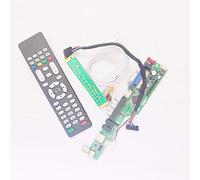 Para LP156WH2-TLR2/TLRB 1366 * 768 portátil PC LVDS 40Pin WLED 15.6 "VG HDMI+AV+USB+RF T.V53 controlador de pantalla controlador de tablero DIY kit (LP156WH2-TLD1)