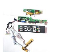 Para LP171WE2-TLA1/TLA2 teclado+control remoto+inversor T.V53 tarjeta de unidad HDMI VGA USB AV RF LVDS 1CCFL 30Pin LCD panel monitor Kit (LP171WE2-TLA1)