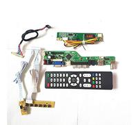 Para LP171WE3-TLA1/TLA3 teclado+Remote+Inversor LVDS 1CCFL 30Pin T.V53 tarjeta de unidad panel LCD monitor HDMI VGA USB AV RF Kit (LP171WE3-TLA1)