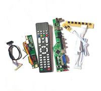 Para LP171WP4-TL03/TL04 mando a distancia + inversor + teclado T.V56 placa controladora VGA HDMI AV USB RF LCD panel de visualización 1CCFL 30Pin LVDS Kit (LP171WP4-TL04)