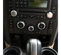 Para LR RangeRover Sport L320 2005 2006 2007 2008 ABS cromado coche aire acondicionado cubierta de perilla de volumen accesorios de coche
