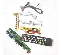 Para LTM150XO-L01/L21 teclado+inversor+control remoto T.V53 panel LCD monitor LVDS 20Pin 2CCFL USB VGA HDMI AV DIY kit (LTM150XO-L01)