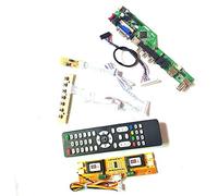 Para LTM220M1-L01/L02 LCD panel monitor LVDS 4CCFL 30Pin teclado+Remote+Inversor HDMI VGA USB AV T.V53 tarjeta de unidad DIY kit (LTM220M1-L02)