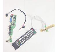 Para LTN140AT07-K02/U07/W01 T.V53 controlador de pantalla tarjeta de unidad HDMI VGA USB AV RF panel WLED LVDS 40Pin 1366 * 768 14 pulgadas Kit (LTN140AT07-W01)