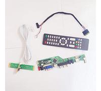 Para LTN156AT02-A04/D04/D09 panel de ordenador portátil TV53 pantalla controlador unidad tarjeta 15.6 pulgadas WLED LVDS 40Pin HDMI VGA USB AV RF 1366 * 768 Kit (LTN156AT02-D04)