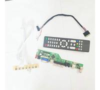 Para LTN156AT03-001/B01 15.6 pulgadas LVDS 40Pin WLED VG HDMI+AV+USB+RF T.V53 controlador de pantalla 1366 * 768 Notebook PC DIY kit (LTN156AT03-001)