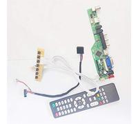 Para LTN156AT05-301/302/307 1366 * 768 T.V53 controlador de pantalla tablero de 15.6 pulgadas portátil PC LVDS 40Pin WLED VG HDMI+USB+RF kit (LTN156AT05-301)