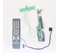 Para LTN156AT17-D01/D02/W01 HDMI VGA USB AV RF 1366 * 768 15.6 pulgadas panel de ordenador portátil TV56 pantalla controlador unidad tarjeta WLED LVDS 40Pin Kit (LTN156AT17-W01)