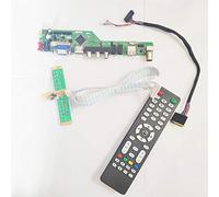 Para LTN156AT20-H01/W01 1366 * 768 LVDS 40Pin WLED T.V56 controlador de pantalla VG HDMI+AV+USB+RF 15.6 pulgadas portátil PC DIY kit (LTN156AT20-H01)