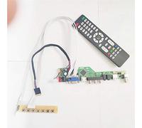 Para LTN156AT35-T01/W01/W02 TV56 pantalla controlador unidad tarjeta 15.6 pulgadas HDMI VGA USB AV RF WLED LVDS 40Pin 1366 * 768 panel portátil Kit (LTN156AT35-T01)