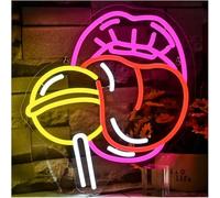 Para luces de neón para decoración de paredes. Para lámpara de neón palabra prestada Lengua para letrero Tener para algunos