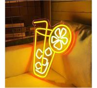 Para luces de neón para decoración de paredes. Para lámpara de neón préstamo palabra Cafetería Sala estar