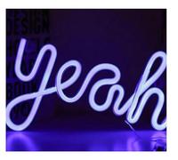 Para luces de neón para decoración de paredes. Para letrero de neón Letrero hermoso para lámpara noche con luz regulable(Neon-3)