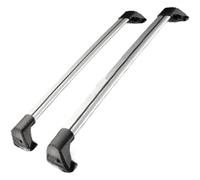para M&ercedes para B&ENZ para Clase A W177 W176 W169 2004-2024 Portaequipajes Coche Barra Techo Aleación Aluminio para Coche Bloqueo Cinturón Barras Portaequipajes(Sliver for W169)