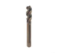 Para -M10 para HSS-Co Juego de machos de tornillo de máquina de cobalto, rosca métrica en espiral para acero inoxidable, grifos de mano derecha para agujeros ciegos (6 piezas) (M10)